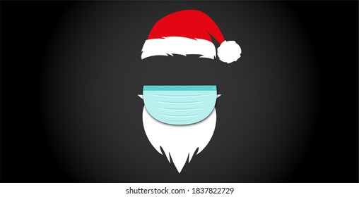 Christmas 2020, Face Mask Coronavirus, Merry Christmas