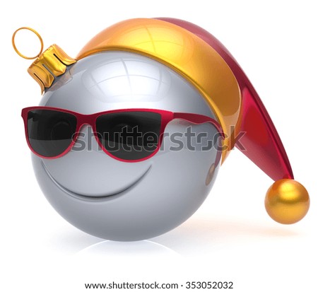 Similar – Image, Stock Photo Santa hats with eyes