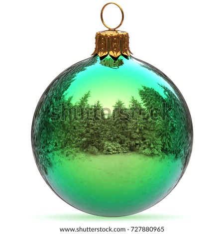 Similar – Image, Stock Photo Green Christmas balls and one red ball. Christmas decorations