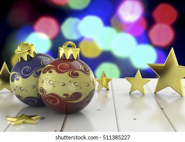 Christmas Balls - 3D