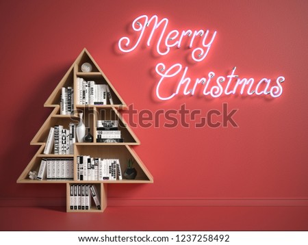 christmas card book shelf form christmas stock illustration christmas card book