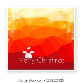 Christmas Celebratory Banner For Design New Year