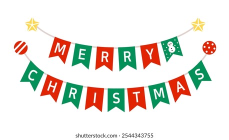 Ilustración de Diseño gráfico de decoración de Navidad