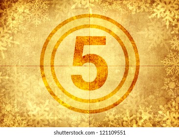 Christmas Festive Film Countdown Stock Illustration 121109551  Shutterstock