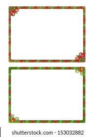 The Christmas Frame - Border - Cartoon Illustration