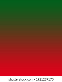 Christmas Green And Red Gradient Background