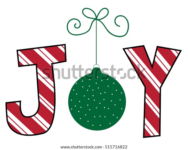 Christmas Joy Stock Illustration 515716822