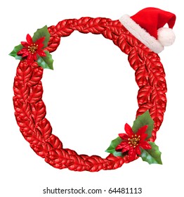 Christmas Letter Santa Claus Cap One Stock Illustration 64481113 ...