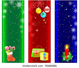 Editable Happy Birthday Banner Gift Boxes Stock Vector (Royalty Free ...