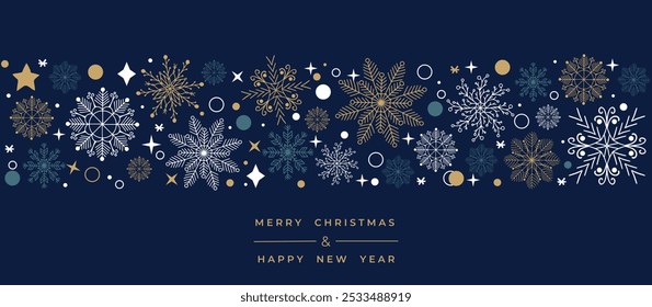 Christmas and New Year`s background. Winter and Christmas elements.  - Powered by Shutterstock