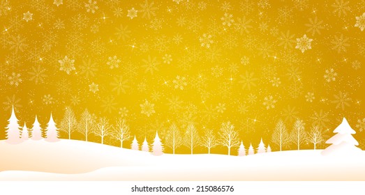 Christmas snow background