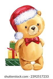 Christmas teddy bear 
