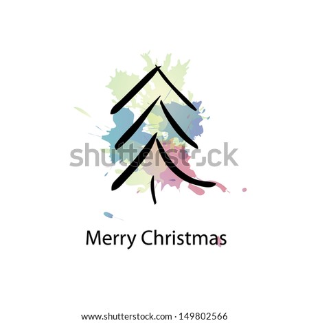 Royalty Free Stock Illustration Of Christmas Tree Cartoon