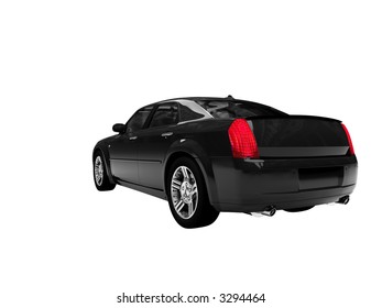 Chrysler 300 Back View 01