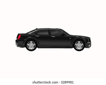 Chrysler 300 Side View