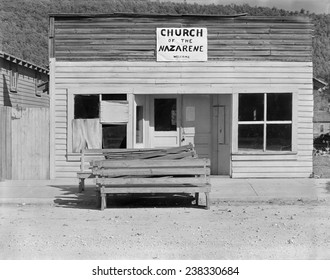 The Church Of The Nazarene. Tennessee, Photograph By Walker Evans, 1936.