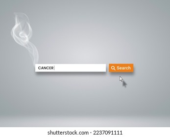 Cigarettes destroy healthy, no smoking day, craft style art concept - Powered by Shutterstock