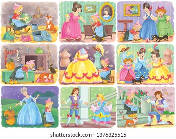 5,184 Cinderella Stock Illustrations, Images & Vectors 