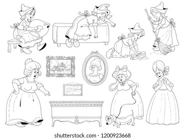 61 Cinderella Characters Coloring Pages  Best HD