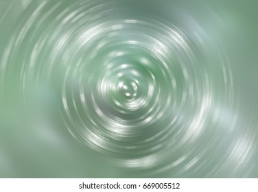 Circle background illustration digital. Elegant green disco movement.