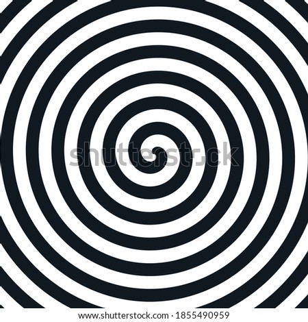 The circle line revolves around itself. Used in the mysterious media