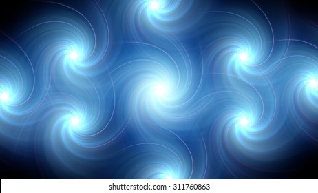 The circle shape of twirl ring lens flares with dark background