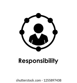 Circle, Worker, Responsibility Icon. One Of The Business Collection Icons For Websites, Web Design, Mobile App