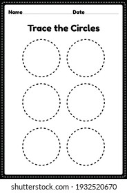 16,296 Circle worksheet Images, Stock Photos & Vectors | Shutterstock