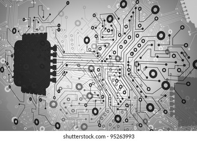 Similar Images, Stock Photos & Vectors of Circuit board.background high