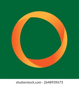 Circular 3D Vector Logo Design