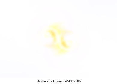 Circular blur background with twisted line part