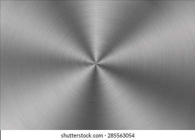 Circular Brushed Metal Texture Stock Illustration 285563054 | Shutterstock