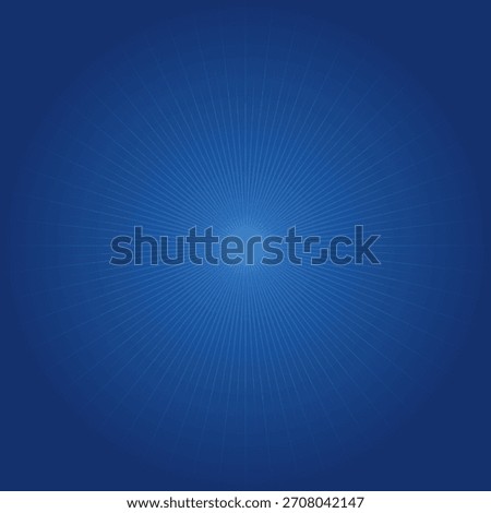 A circular gradient of deep blue shades, emanating from a bright center with a subtle pixelated or mosaic effect.