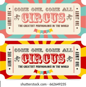 Circus Ticket Icon