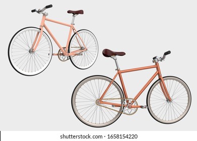 the vintage bicycle