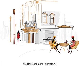 City cafe - Powered by Shutterstock