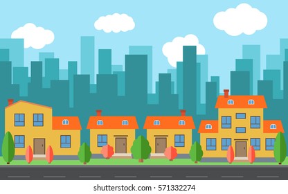 15,416 Neighborhood cartoon Stock Illustrations, Images & Vectors ...