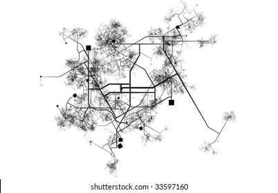 80,865 Map simple city Images, Stock Photos & Vectors | Shutterstock