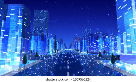 近未来都市 Cg のイラスト素材 画像 ベクター画像 Shutterstock