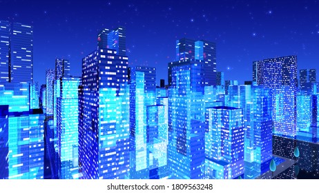 近未来都市 Cg のイラスト素材 画像 ベクター画像 Shutterstock