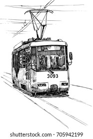 4,993 Drawing tram Images, Stock Photos & Vectors | Shutterstock