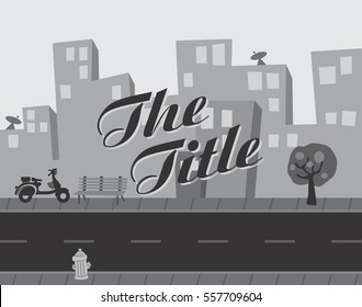 City View Scooter Title Page Movie Theme