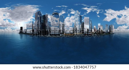 Similar – Foto Bild Skyline at dusk