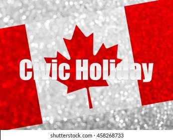 Civic Holiday, Long Weekend In Canada 