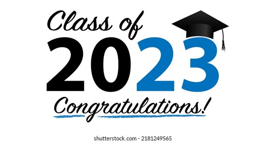 Class of 2023 Greeting Card Background - Powered by Shutterstock