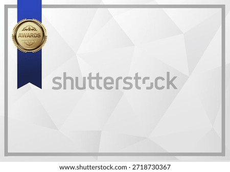Classic Certificate Background Elegent Design