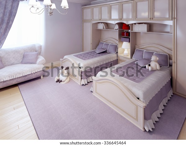 two girls bedroom