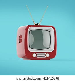 Retro Old Outdated Green Tv Receiver Stock Photo (Edit Now) 1263801637