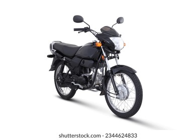 Classic motorcycle on white background isolated 3d rendering illustration. - Powered by Shutterstock