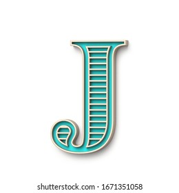 Classic Old Fashioned Font Letter J Stock Illustration 1671351058 ...